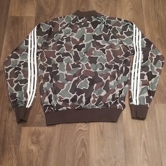 MENS Adidas Originals Camouflage Track Jacket - Picture 5 of 8